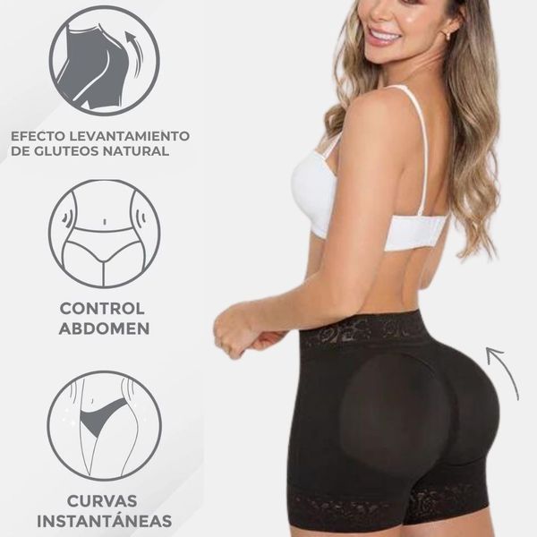 2 UN. PANTY LEVANTA COLA Y COMPRIME EL ABDOMEN +1GEL